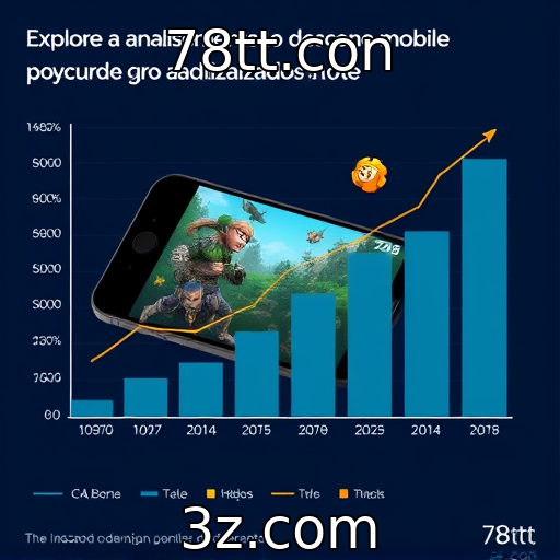Análise do crescimento do mercado de jogos mobile